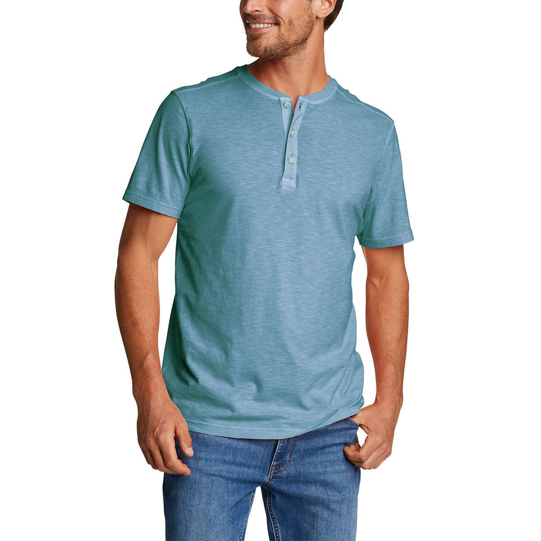Eddie Bauer - Chandail Henley, paquet de 2