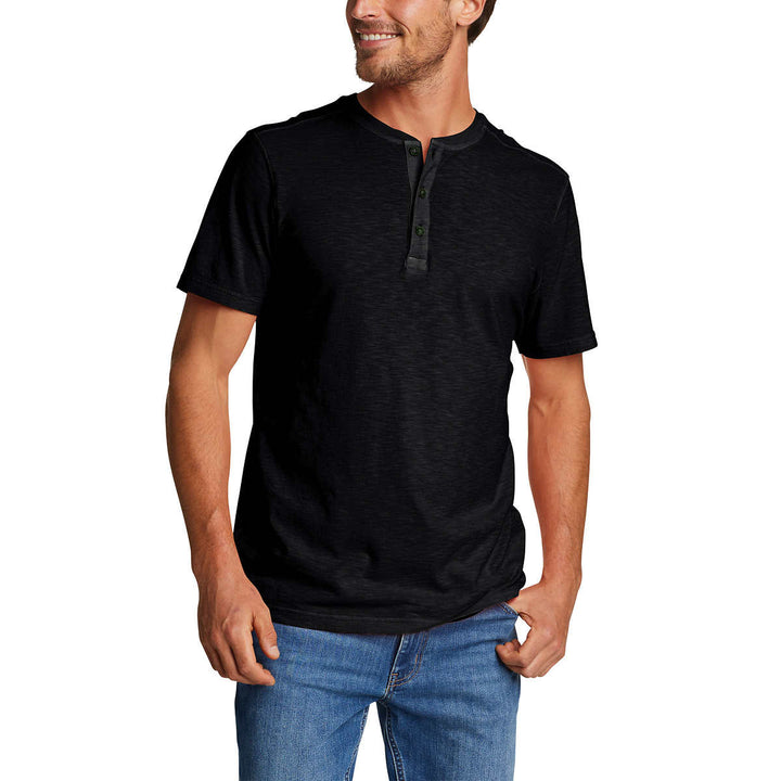 Eddie Bauer - Chandail Henley, paquet de 2